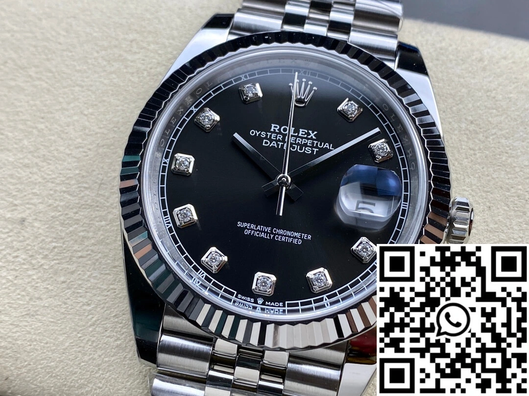 Rolex Datejust M126334-0012 Clean Factory Black Dial