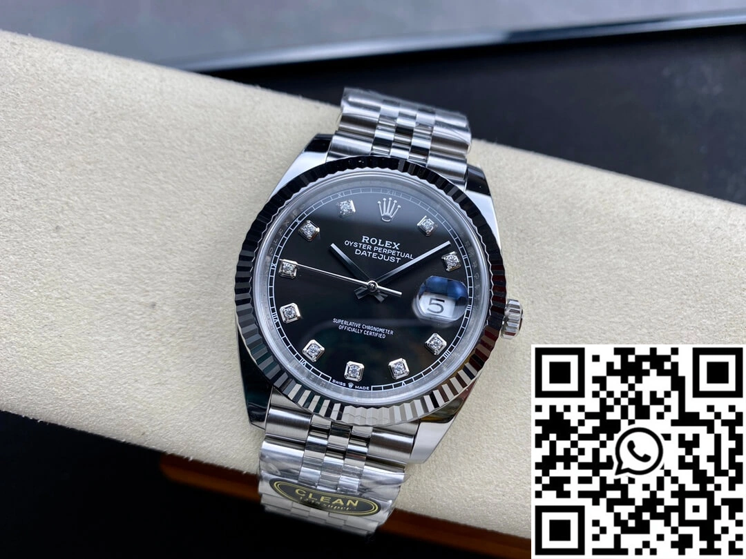 Rolex Datejust M126334-0012 Clean Factory Black Dial