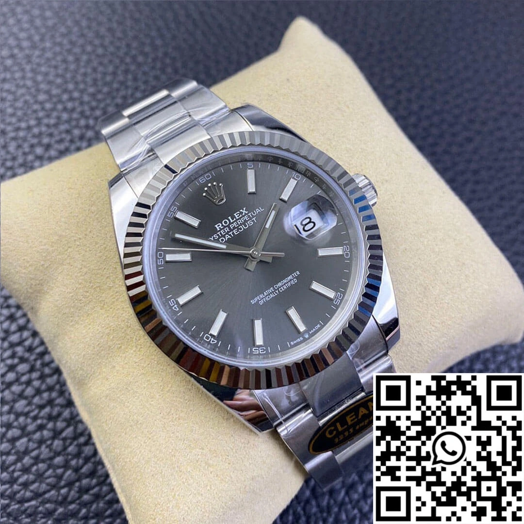 Rolex Datejust M126334-0013 Clean Factory Grey Dial