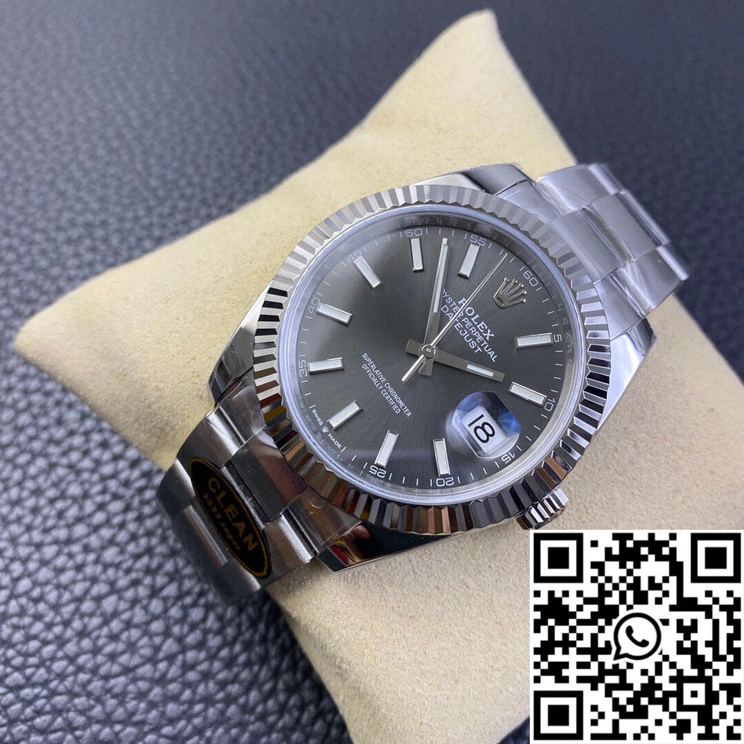 Rolex Datejust M126334-0013 Clean Factory Grey Dial