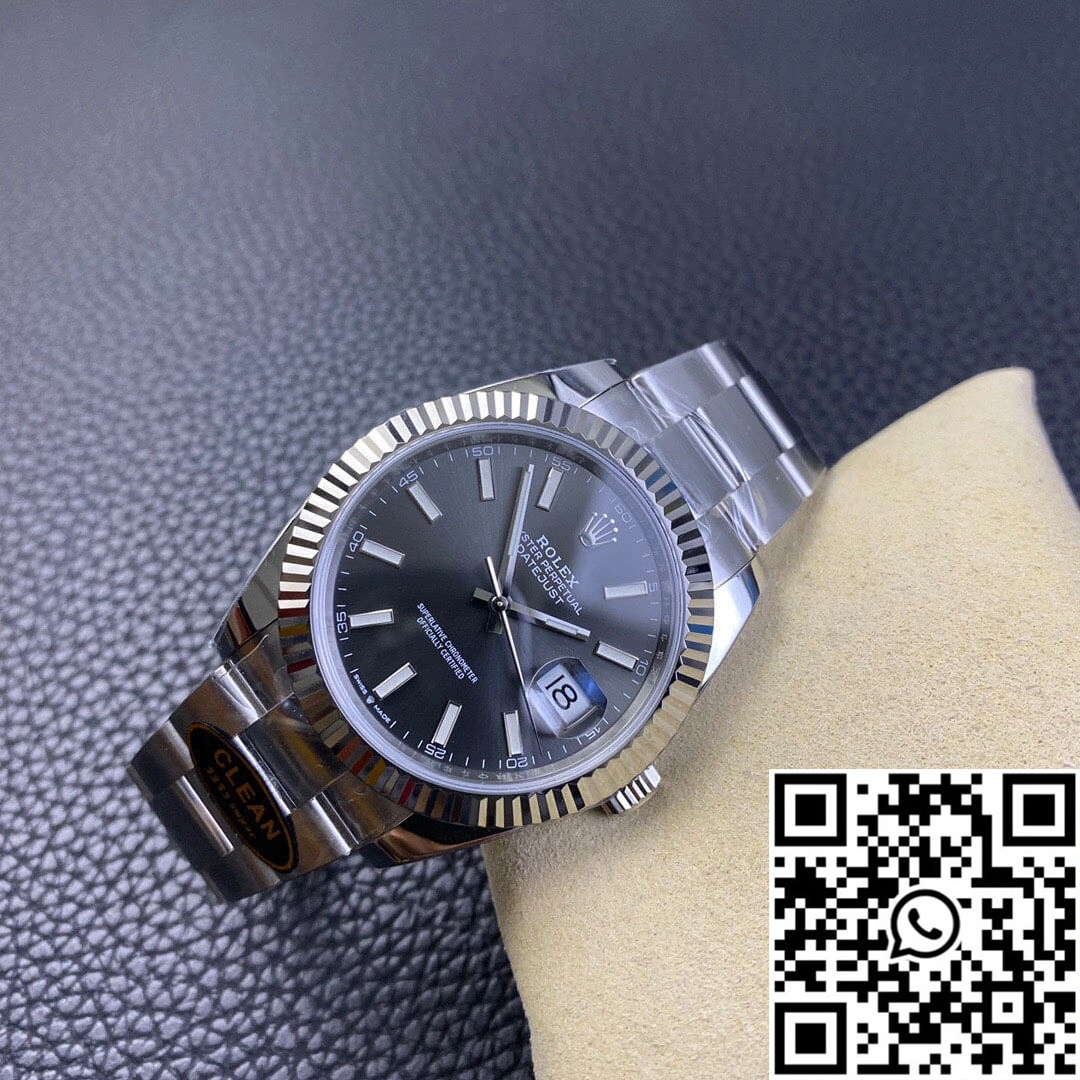 Rolex Datejust M126334-0013 Clean Factory Grey Dial