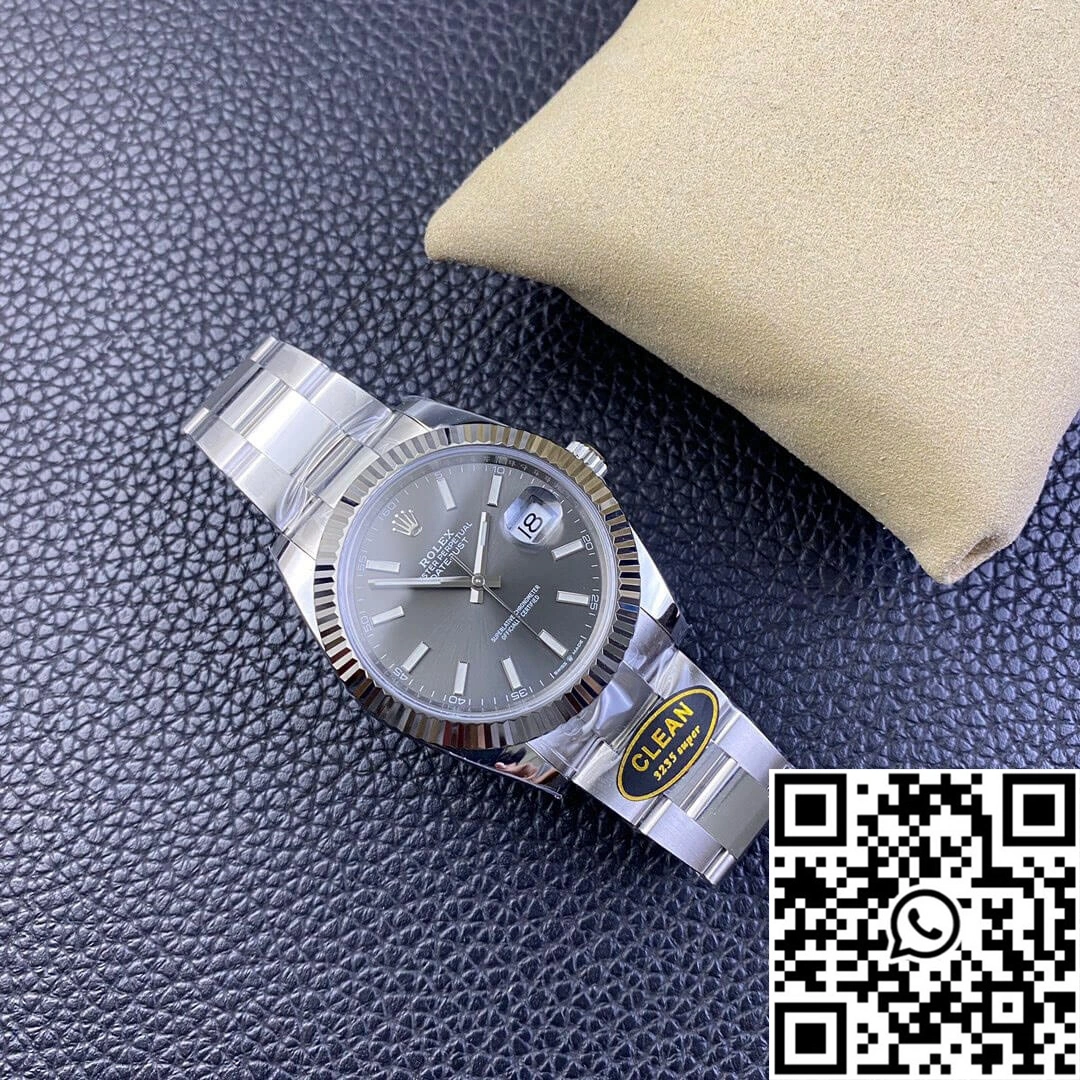 Rolex Datejust M126334-0013 Clean Factory Grey Dial