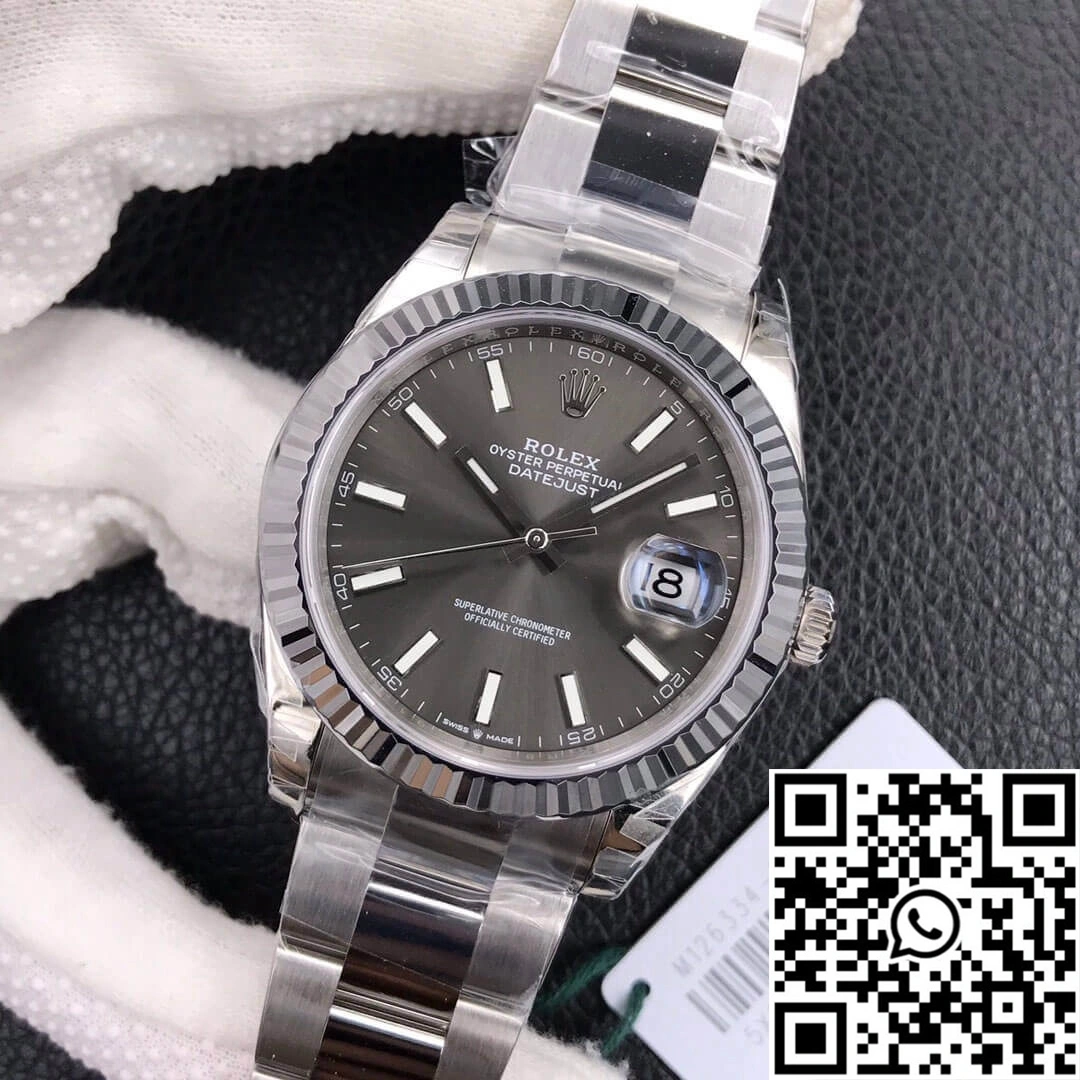 Rolex Datejust M126334-0013 VS Factory Grey Dial