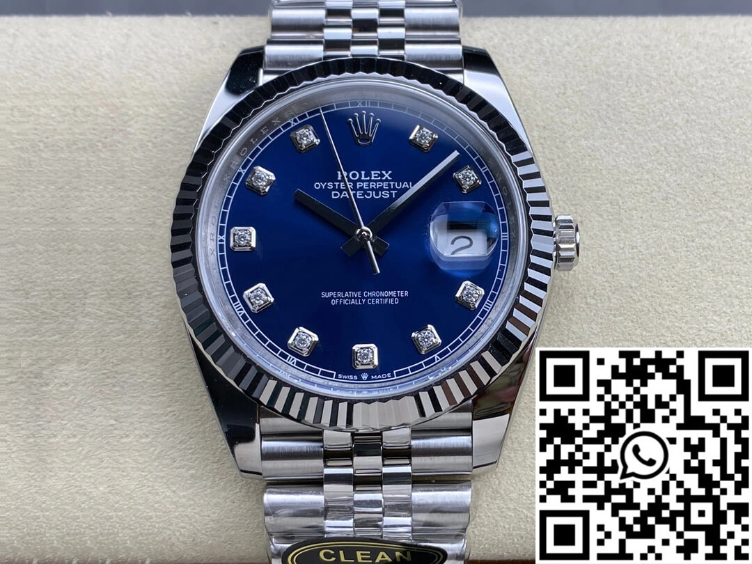 Rolex Datejust M126334-0016 Clean Factory Blue Dial