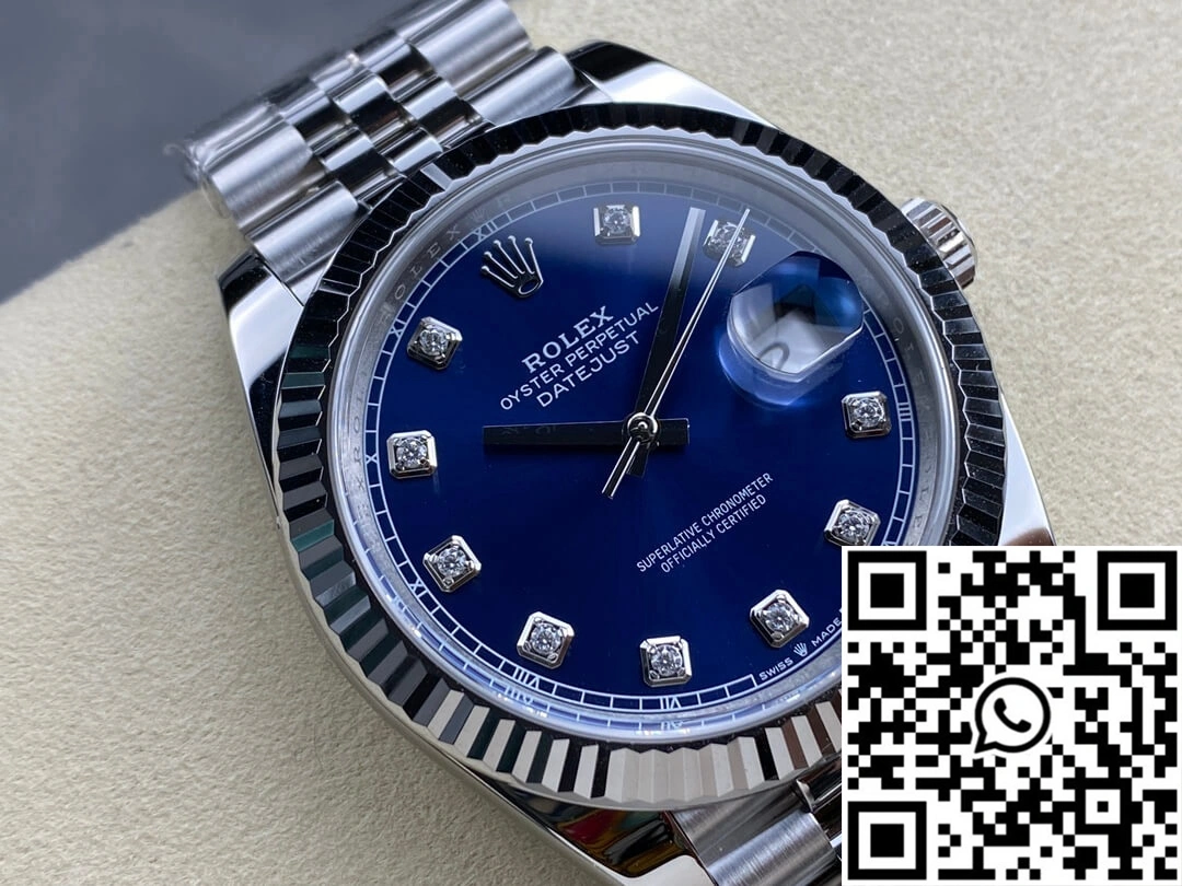 Rolex Datejust M126334-0016 Clean Factory Blue Dial