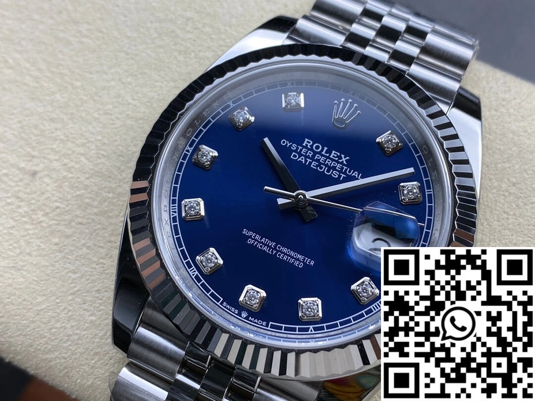 Rolex Datejust M126334-0016 Clean Factory Blue Dial