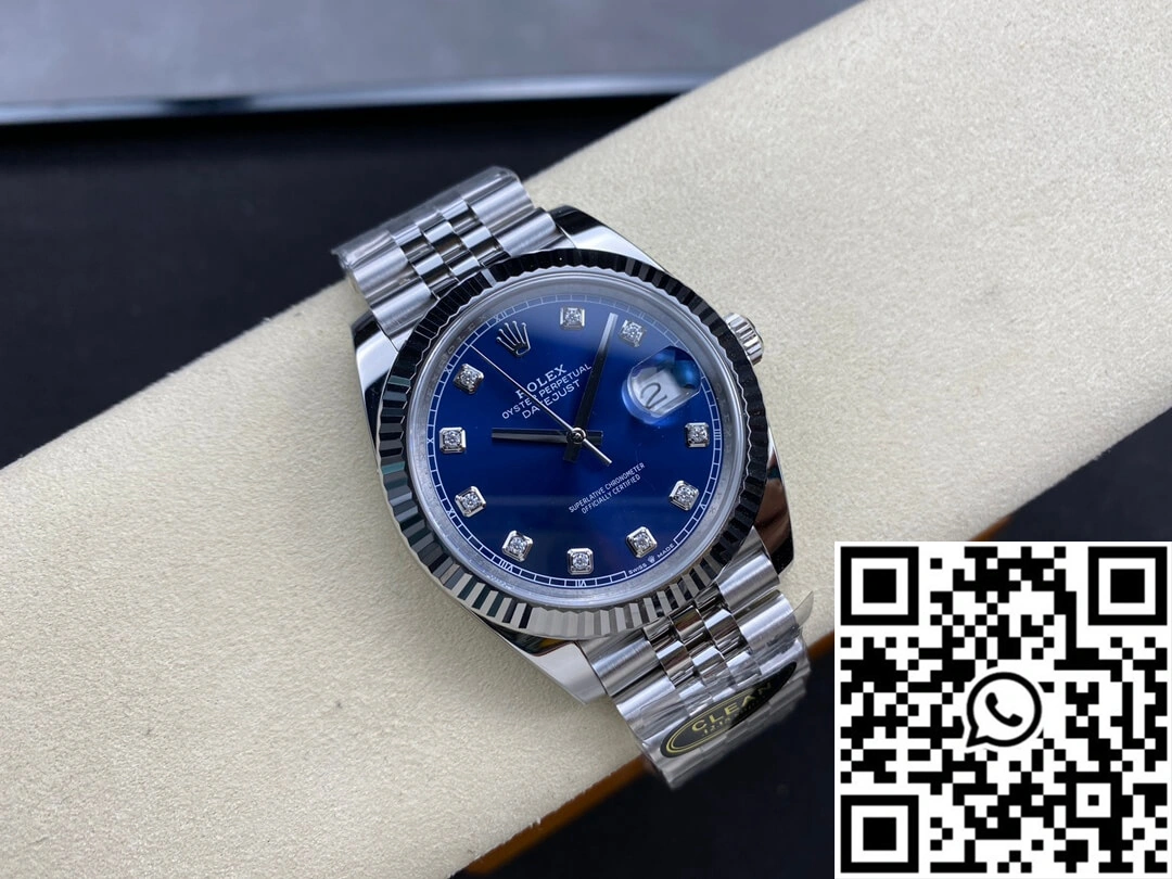 Rolex Datejust M126334-0016 Clean Factory Blue Dial