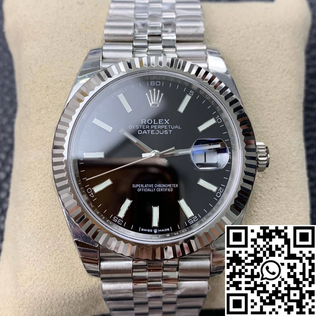 Rolex Datejust M126334-0018 EW Factory Black Dial