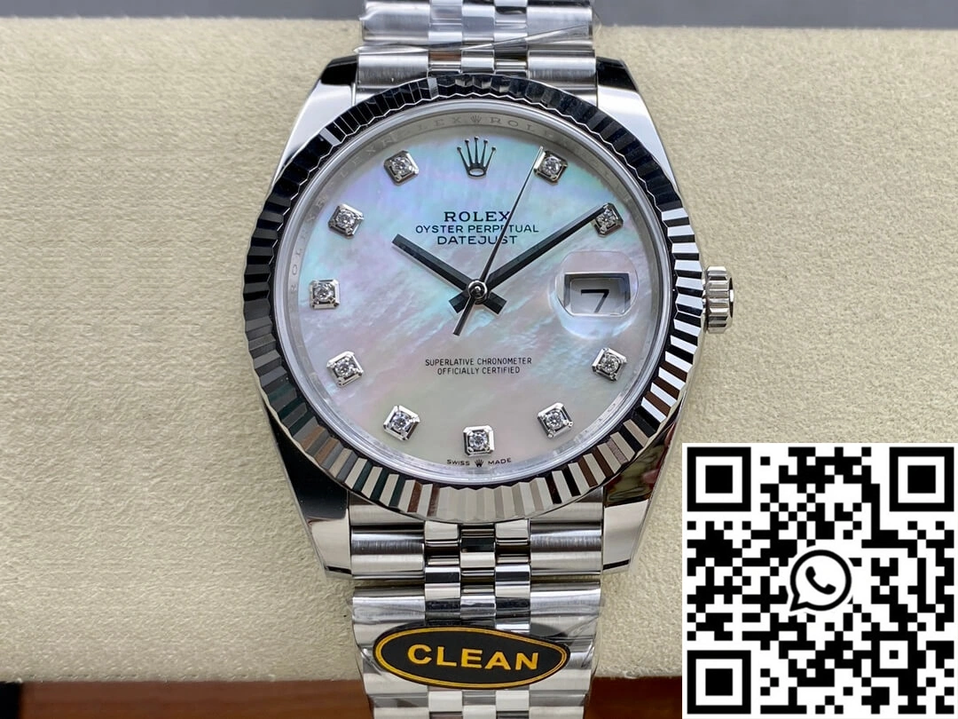 Rolex Datejust M126334-0020 Clean Factory Mother-of-pearl Dial
