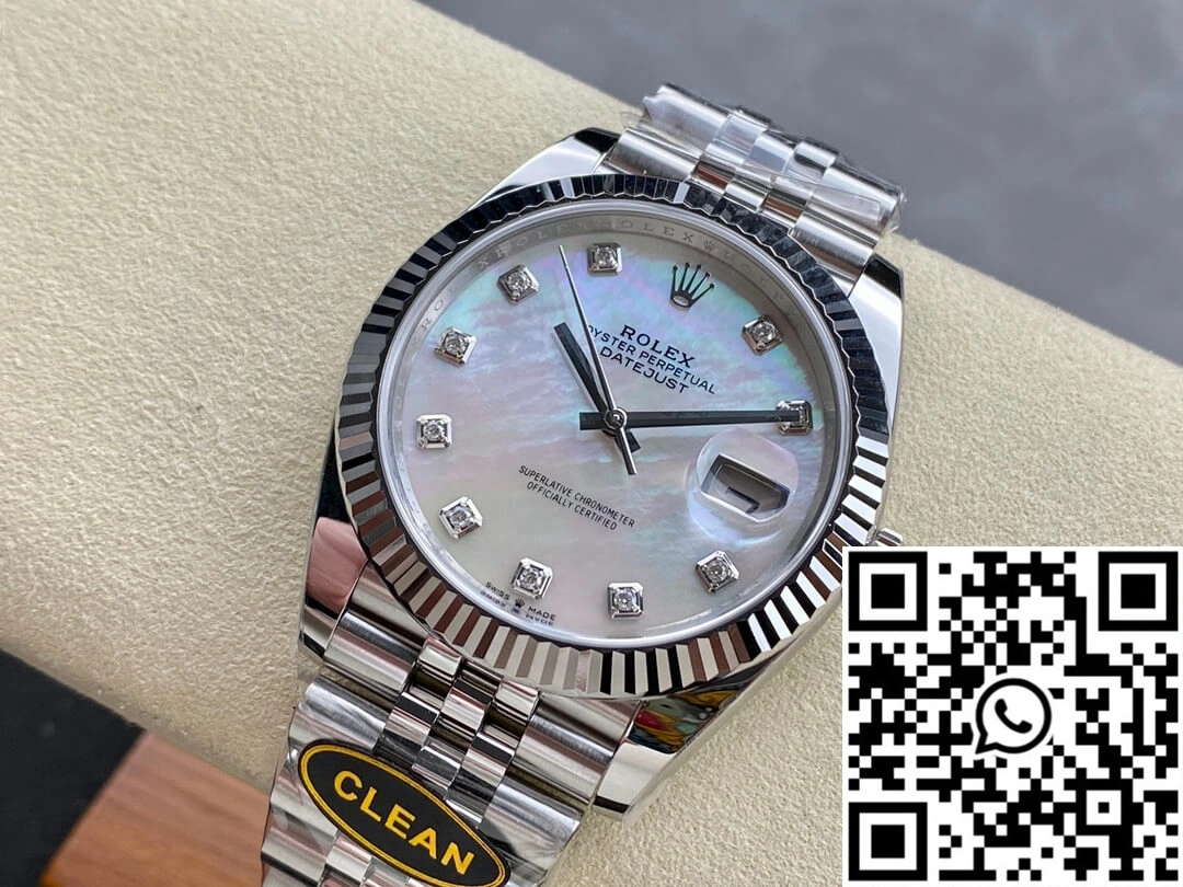 Rolex Datejust M126334-0020 Clean Factory Mother-of-pearl Dial