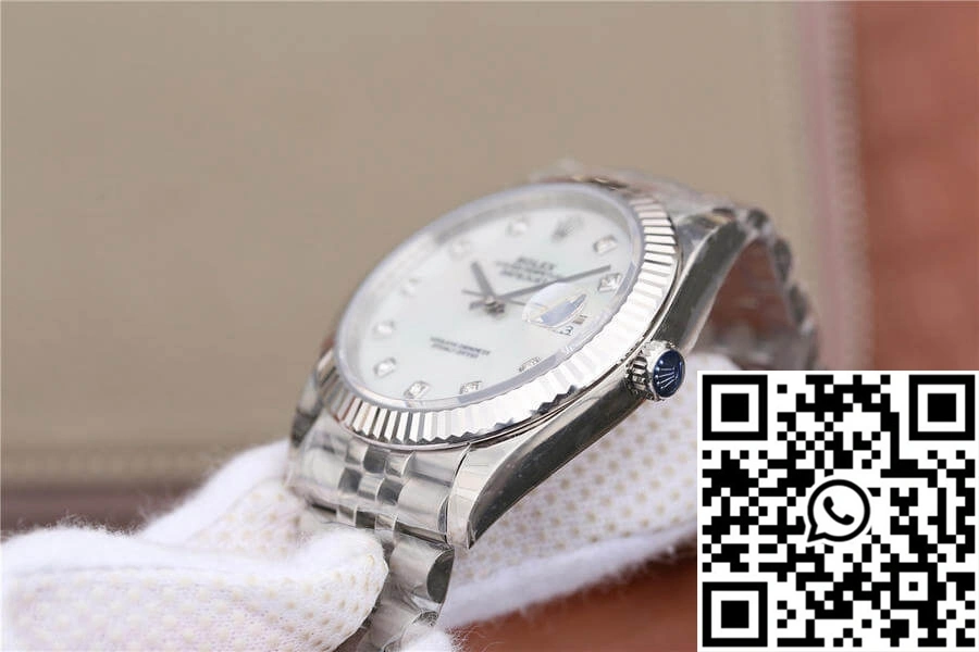 Rolex Datejust M126334-0020 EW Factory White Mother-Of-Pearl Dial