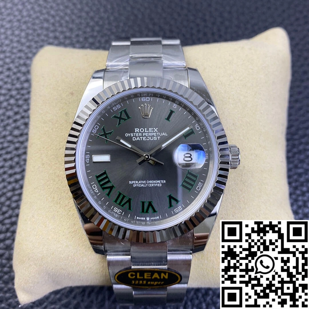 Rolex Datejust M126334-0021 Clean Factory Grey Dial