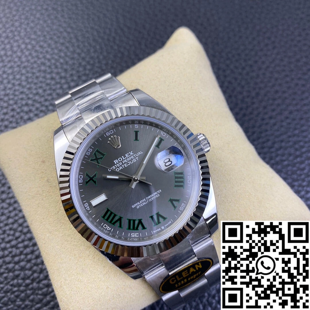 Rolex Datejust M126334-0021 Clean Factory Grey Dial