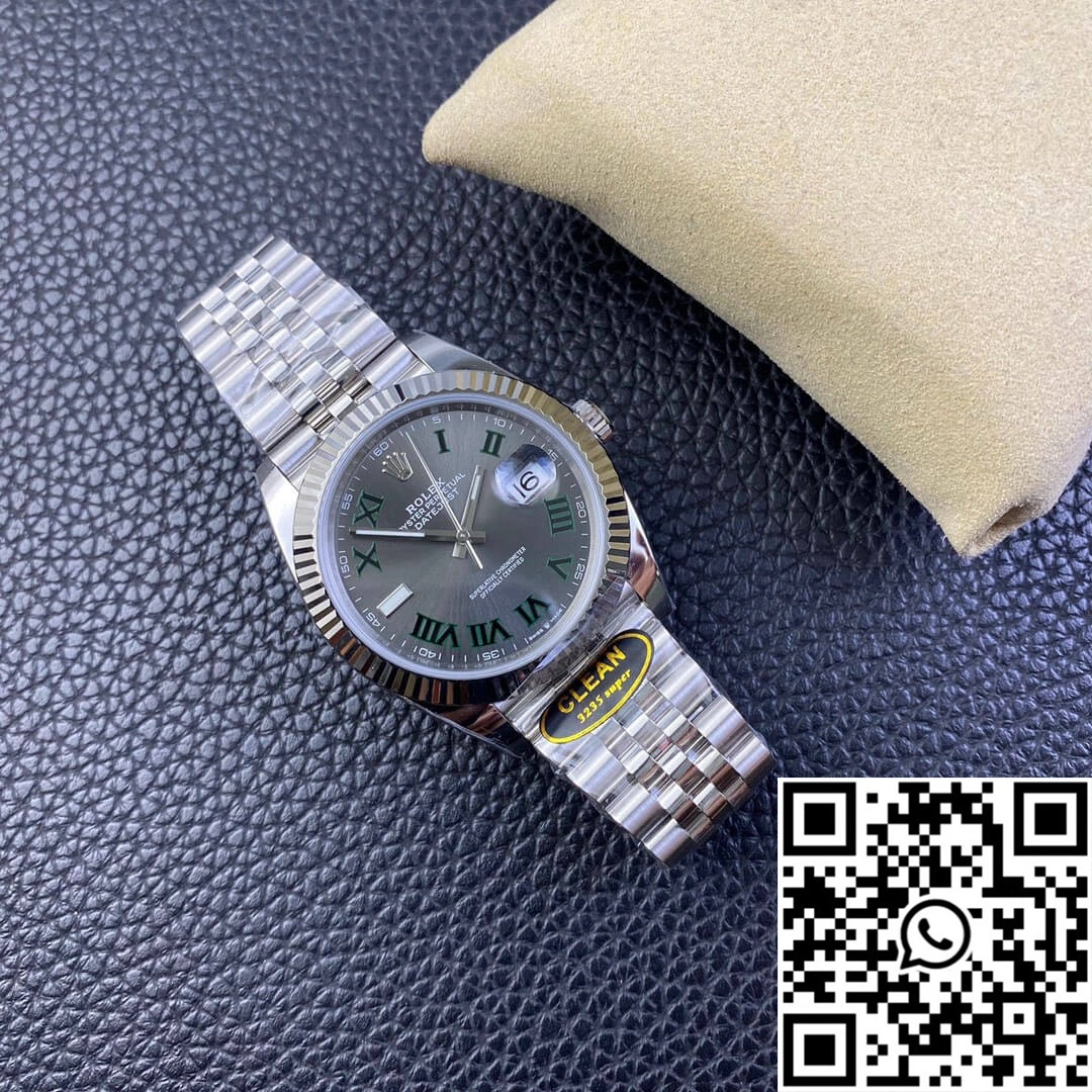Rolex Datejust M126334-0022 Clean Factory Grey Dial