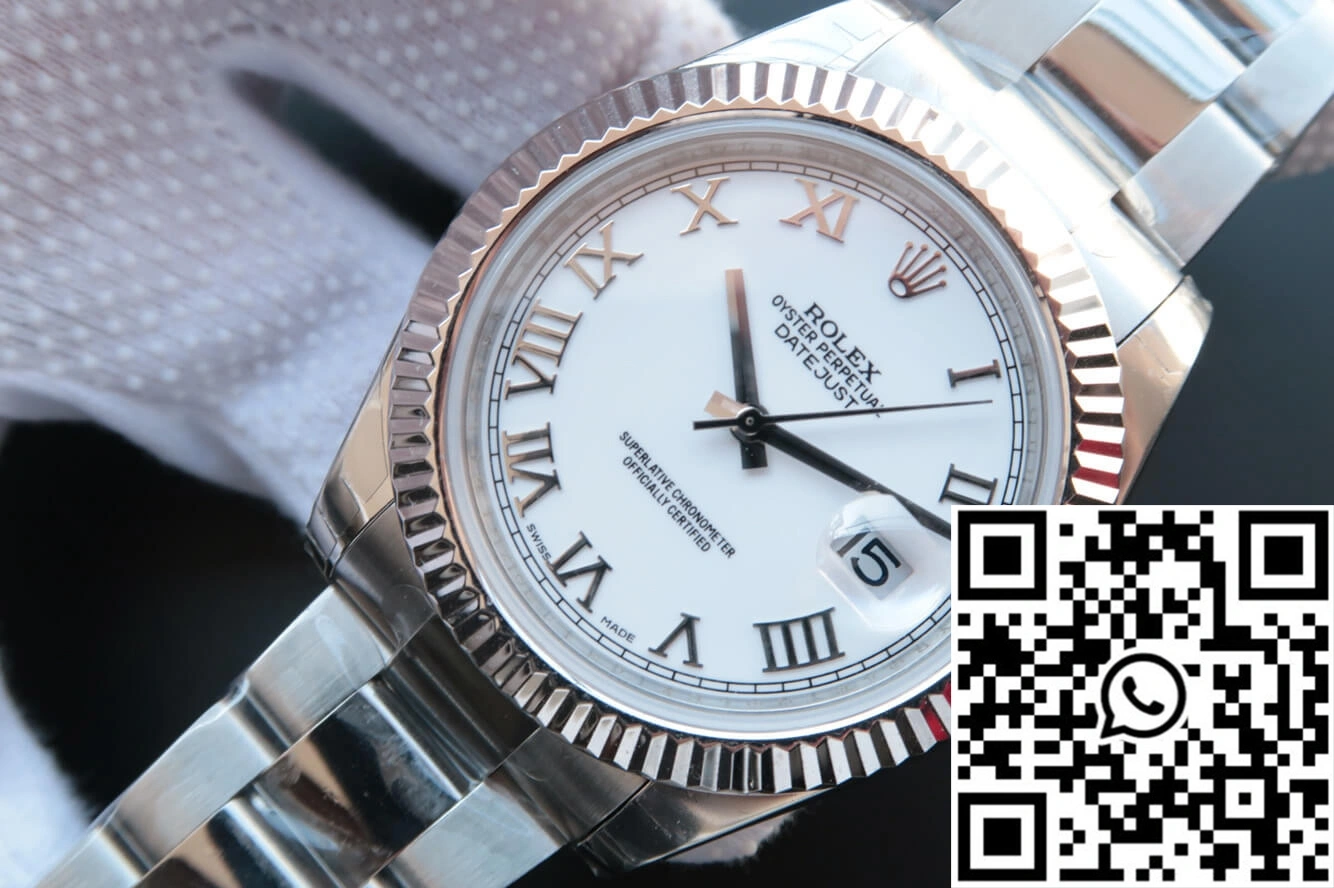 Rolex Datejust M126334-0023 EW Factory White Dial