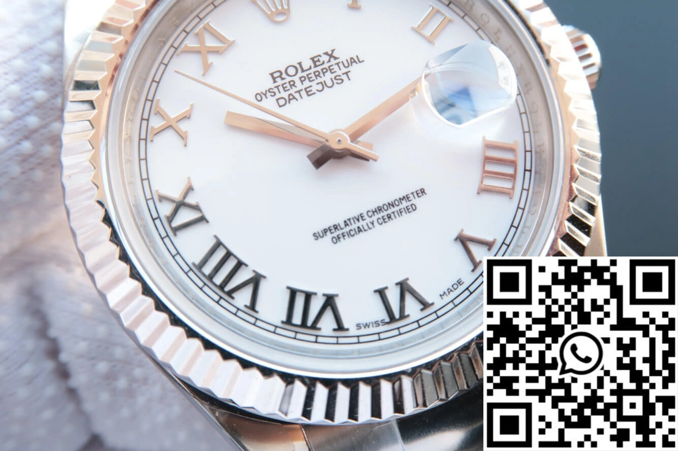 Rolex Datejust M126334-0023 EW Factory White Dial