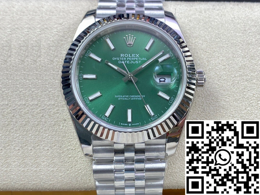 Rolex Datejust M126334-0028 EW Factory Green Dial