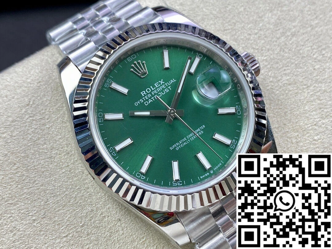 Rolex Datejust M126334-0028 EW Factory Green Dial