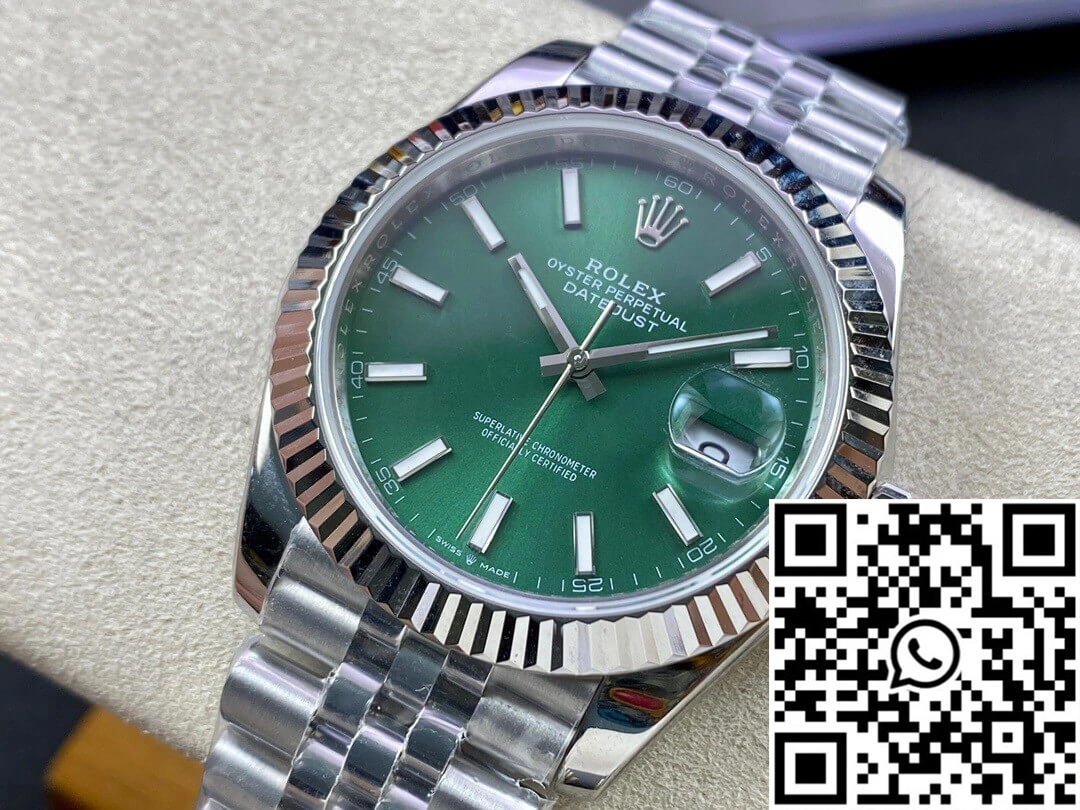 Rolex Datejust M126334-0028 EW Factory Green Dial