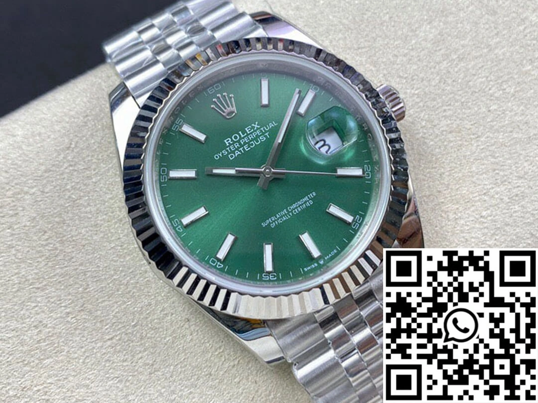 Rolex Datejust M126334-0028 EW Factory Green Dial