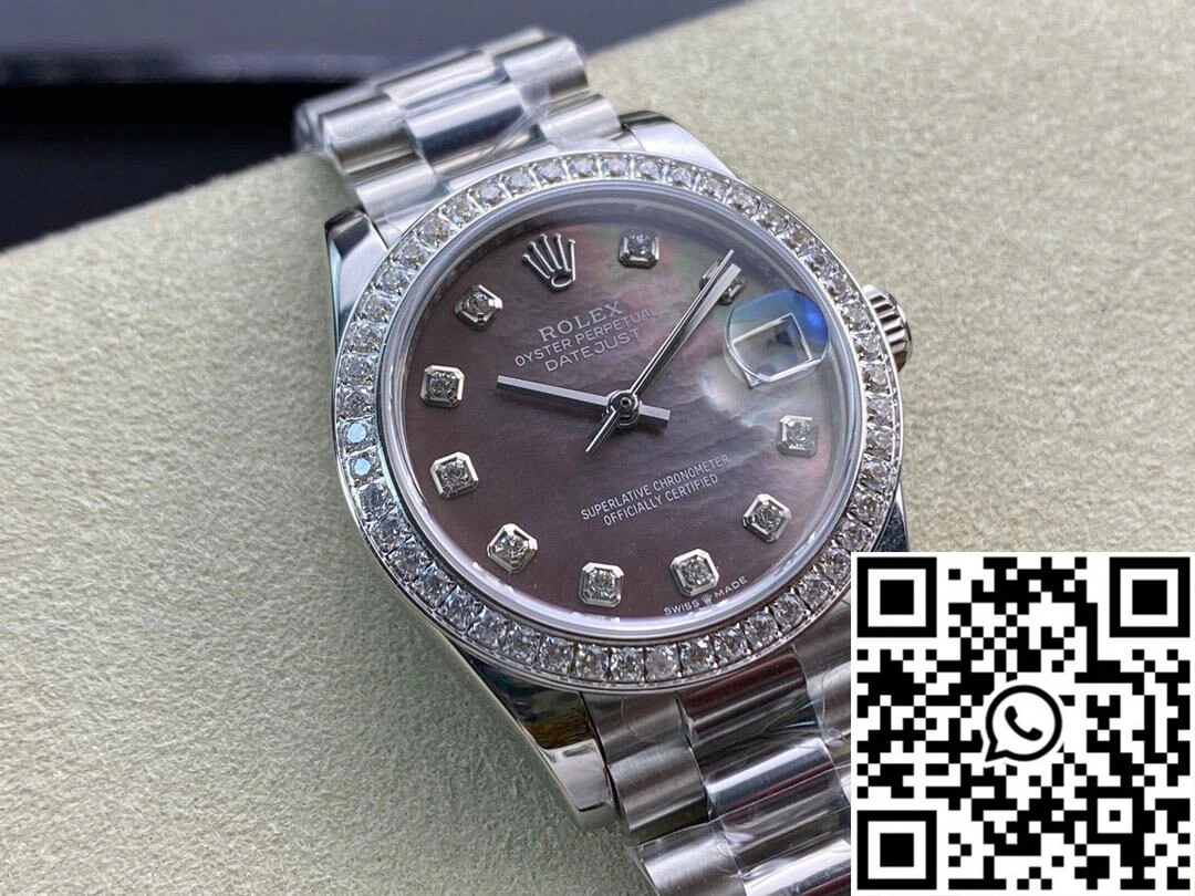 Rolex Datejust M178384-0019 31MM EW Factory Diamond-set Dial