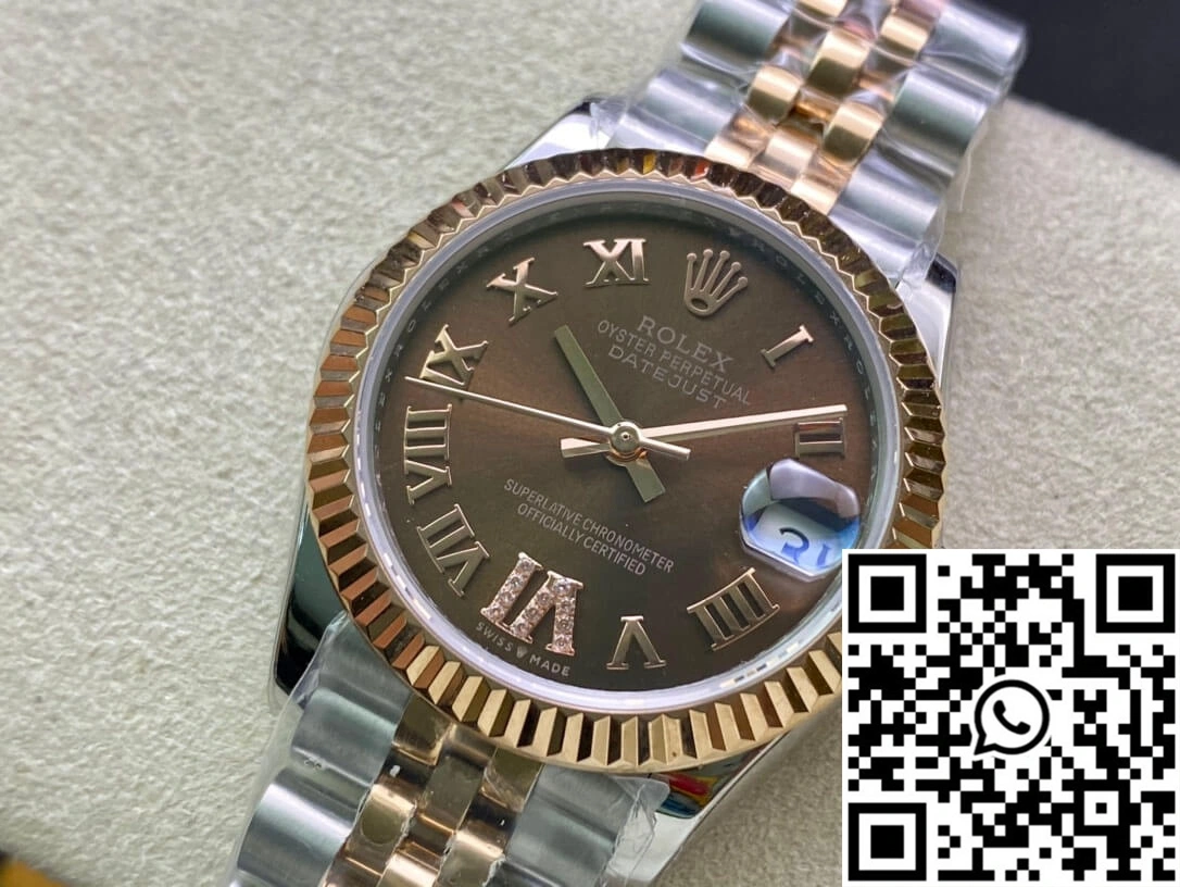 Rolex Datejust M278271-0004 31MM EW Factory Rose Gold