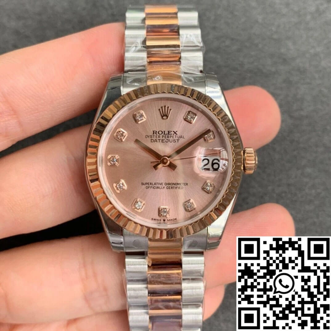 Rolex Datejust M278271-0023 GS Factory Rose Gold