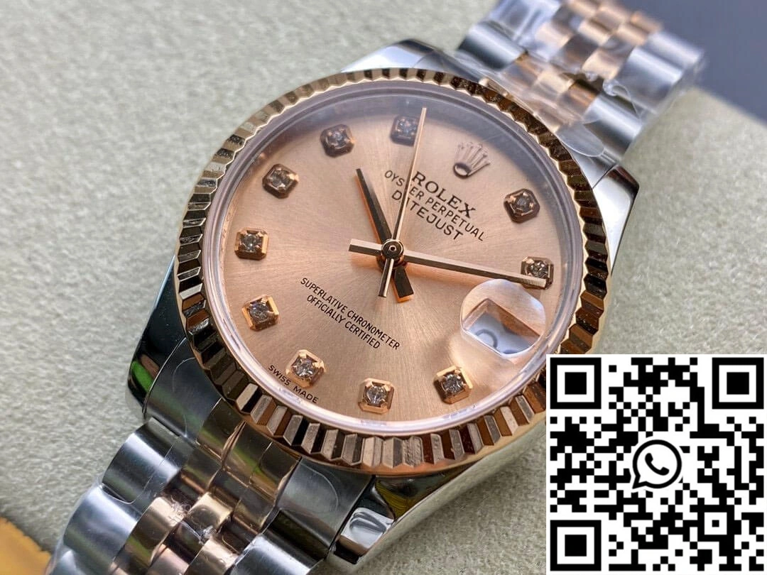 Rolex Datejust M278271-0024 31MM EW Factory Rose Gold