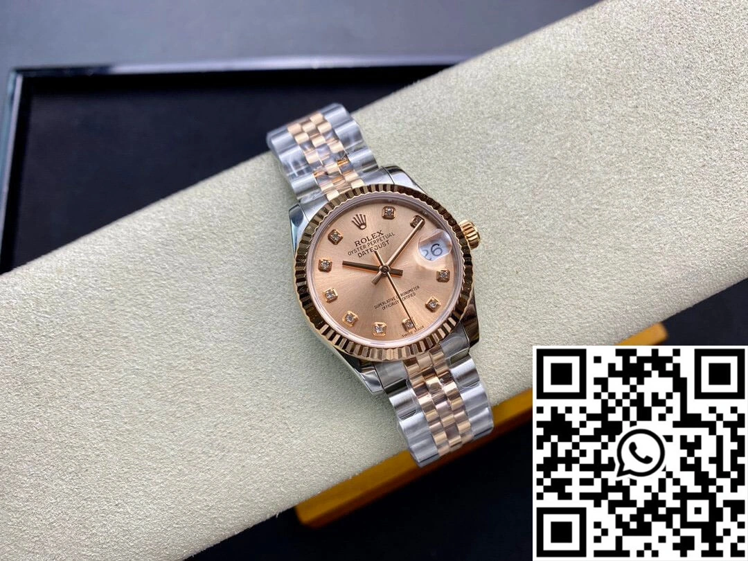 Rolex Datejust M278271-0024 31MM EW Factory Rose Gold