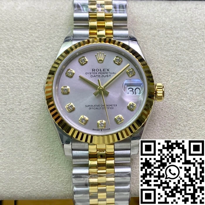 Rolex Datejust M278273-0020 31MM EW Factory Yellow Gold