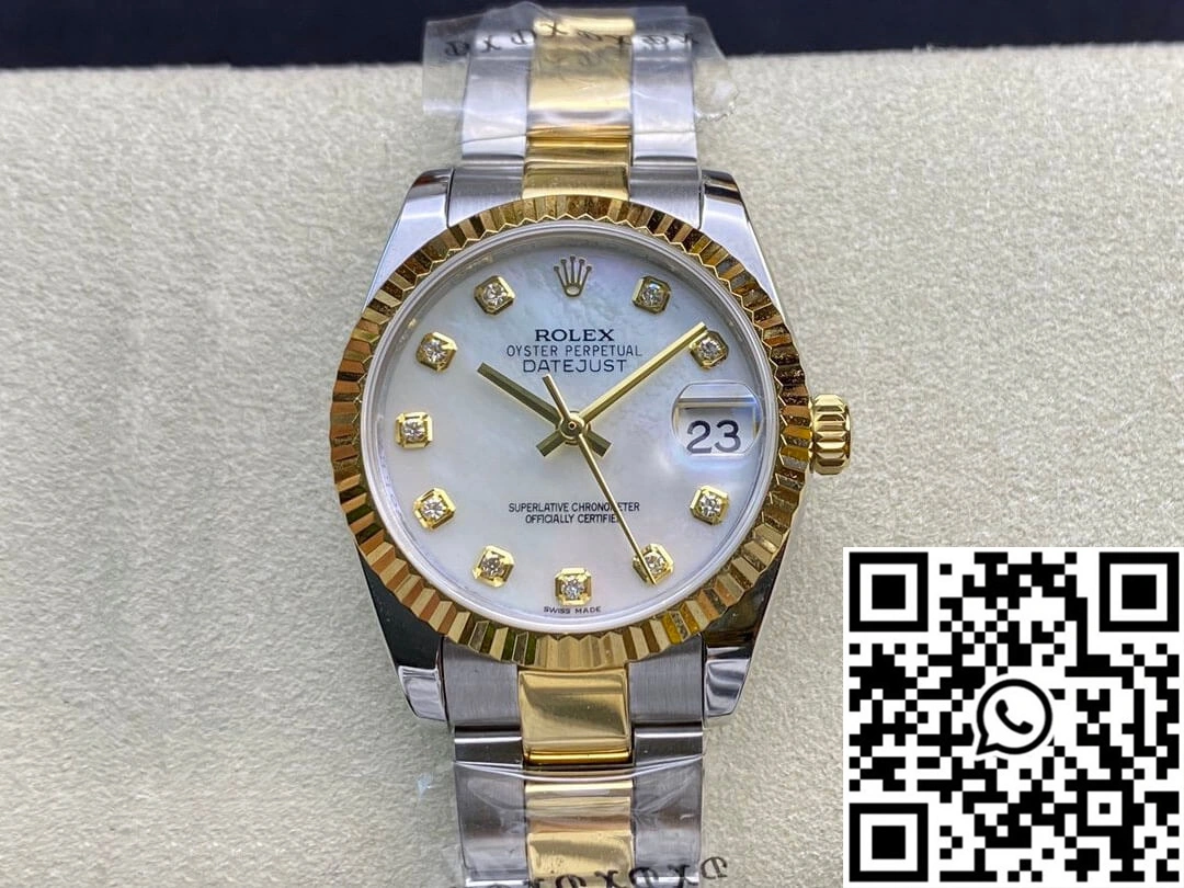 Rolex Datejust M278273-0027 31MM EW Factory Fritillary Dial