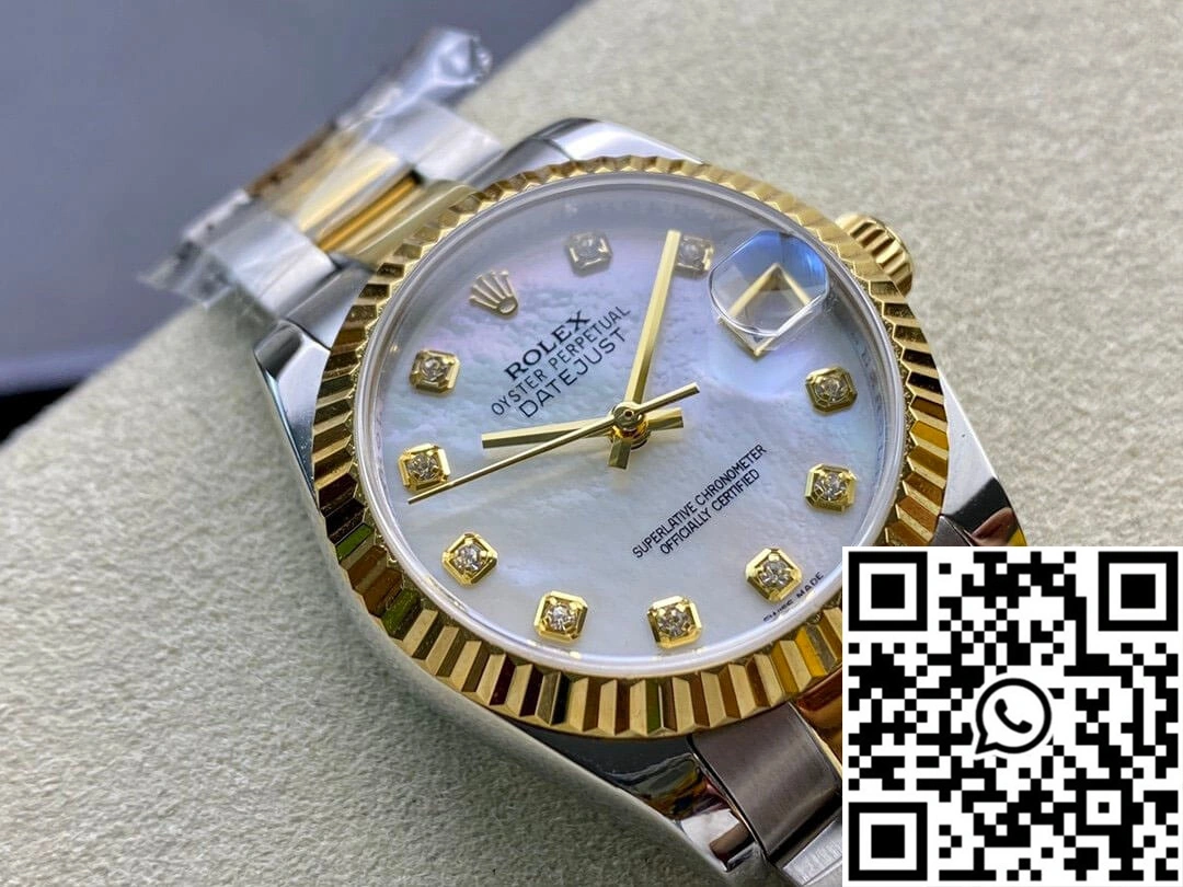 Rolex Datejust M278273-0027 31MM EW Factory Fritillary Dial
