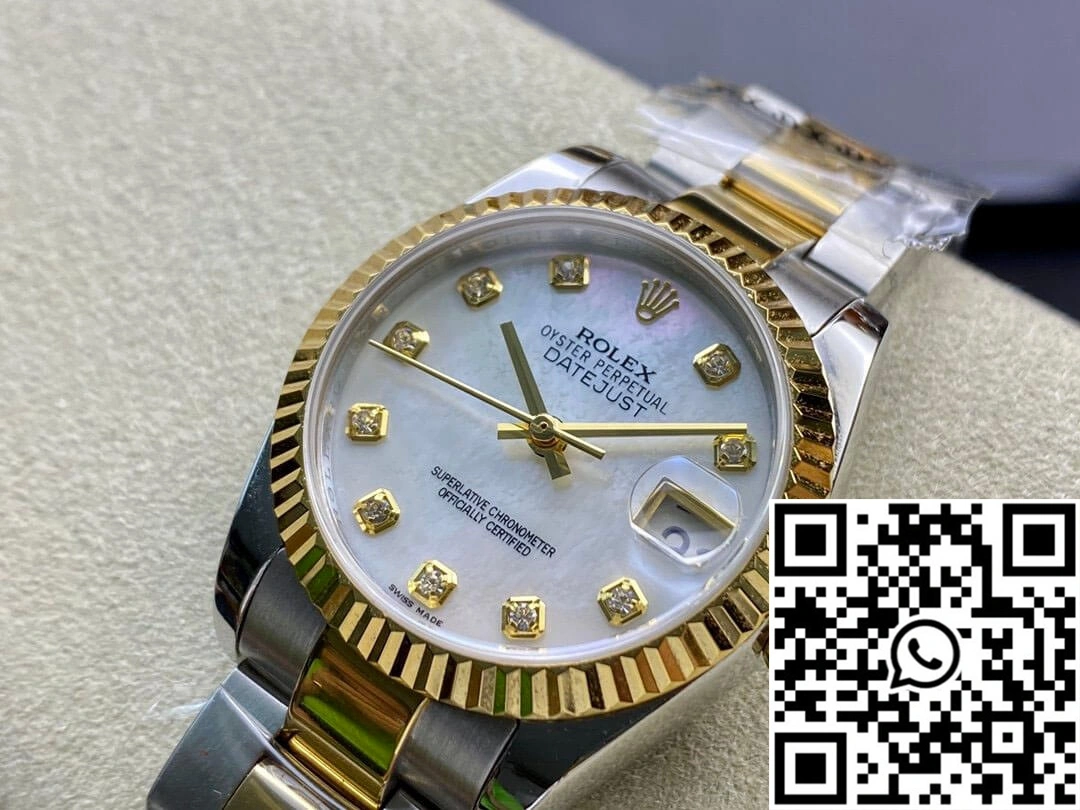 Rolex Datejust M278273-0027 31MM EW Factory Fritillary Dial