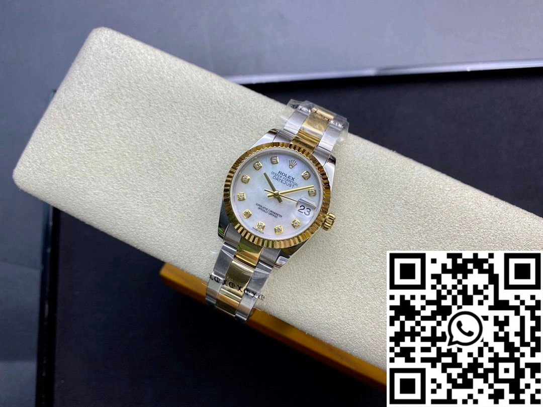 Rolex Datejust M278273-0027 31MM EW Factory Fritillary Dial