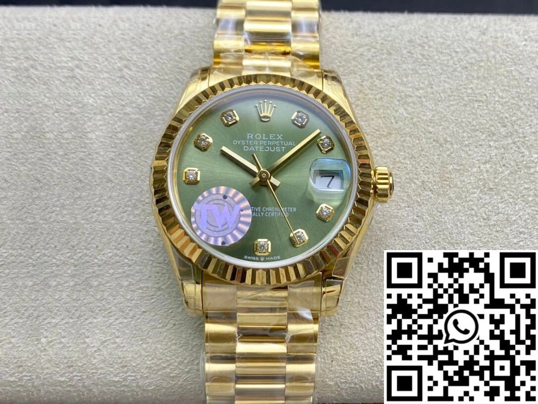 Rolex Datejust M278278-0011 31MM TW Factory Yellow Gold