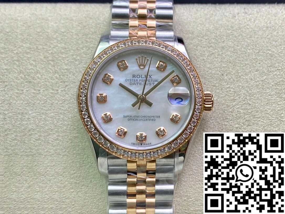 Rolex Datejust M278381RBR-0026 31MM EW Factory Diamond Dial