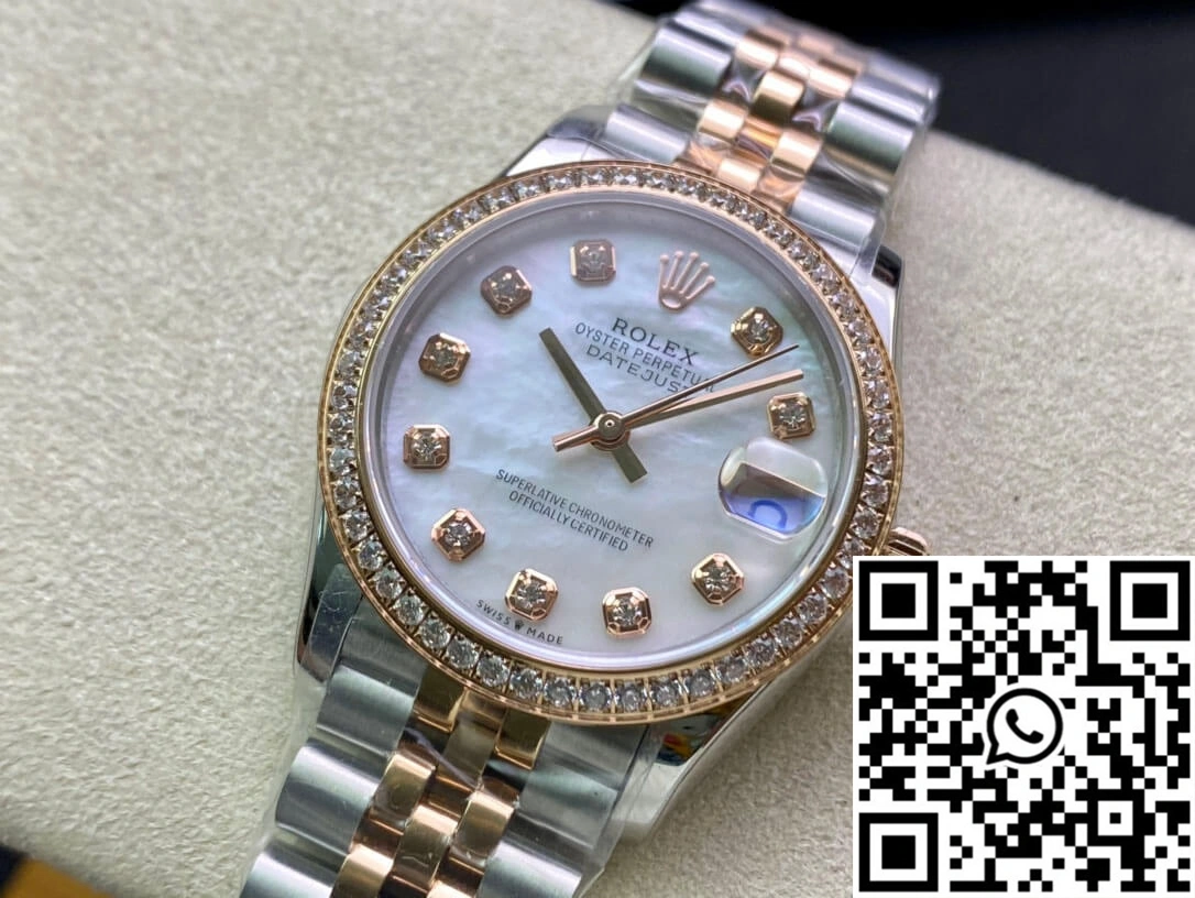 Rolex Datejust M278381RBR-0026 31MM EW Factory Diamond Dial