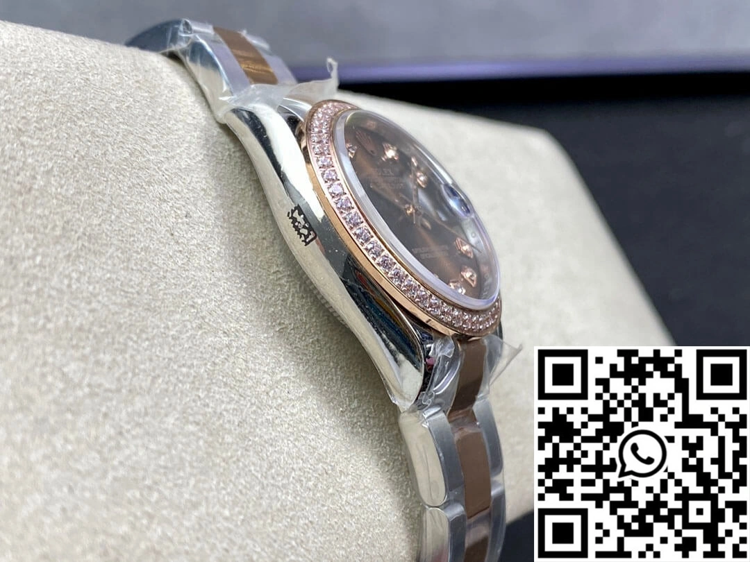 Rolex Datejust M278381RBR-0027 31MM EW Factory Diamond Bezel