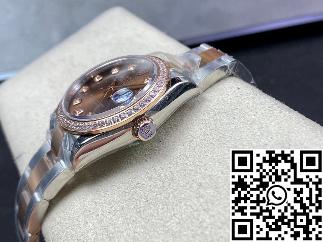 Rolex Datejust M278381RBR-0027 31MM EW Factory Diamond Bezel