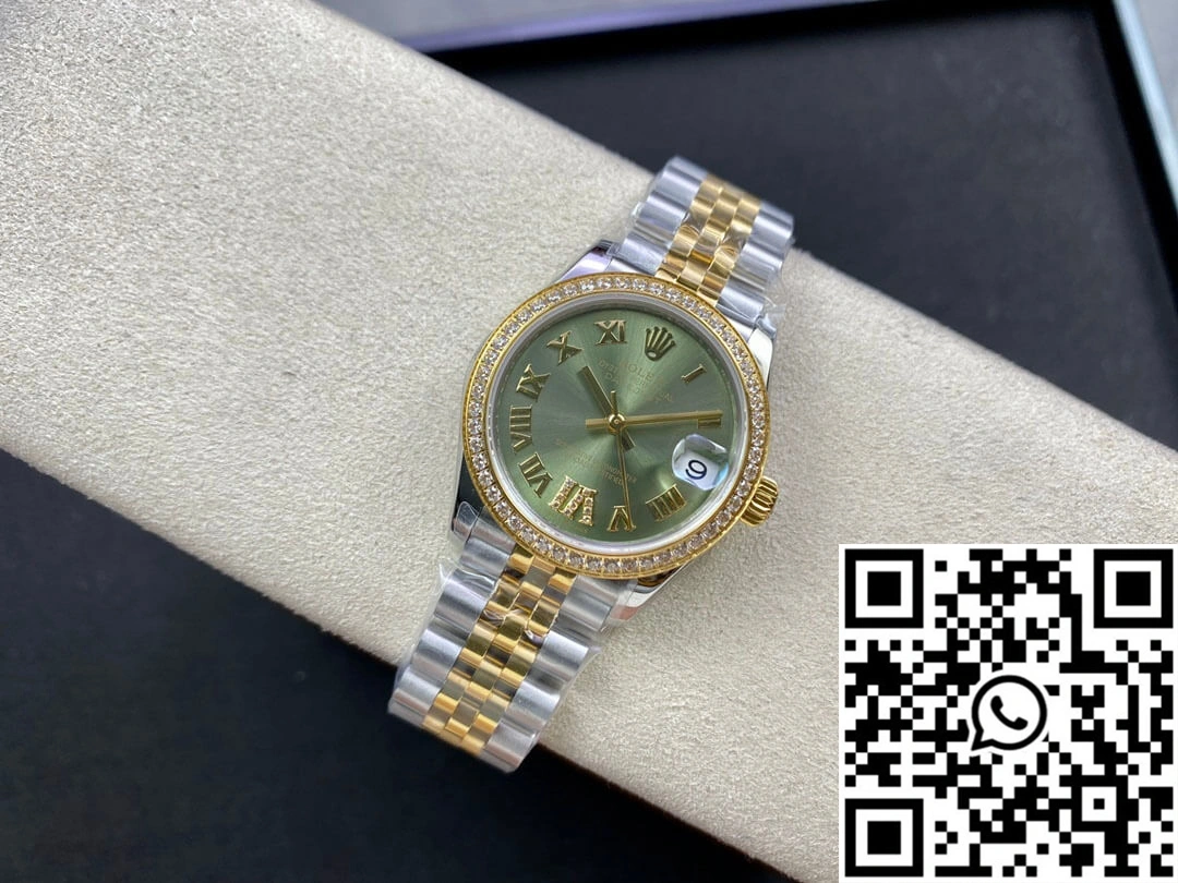 Rolex Datejust M278383RBR-0016 31MM EW Factory Yellow Gold
