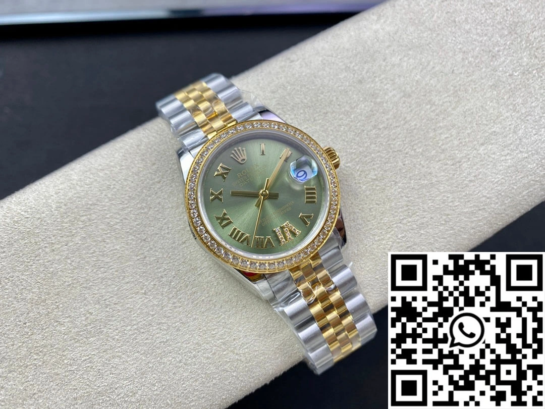 Rolex Datejust M278383RBR-0016 31MM EW Factory Yellow Gold