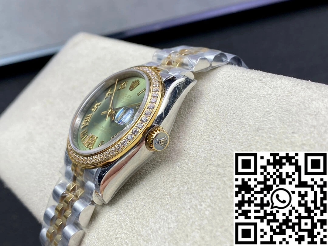 Rolex Datejust M278383RBR-0016 31MM EW Factory Yellow Gold