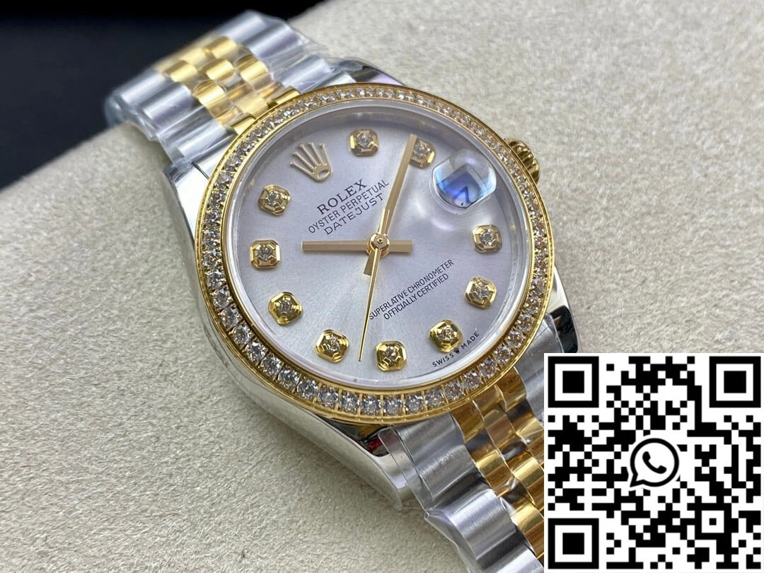 Rolex Datejust M278383RBR-0020 31MM EW Factory Yellow Gold