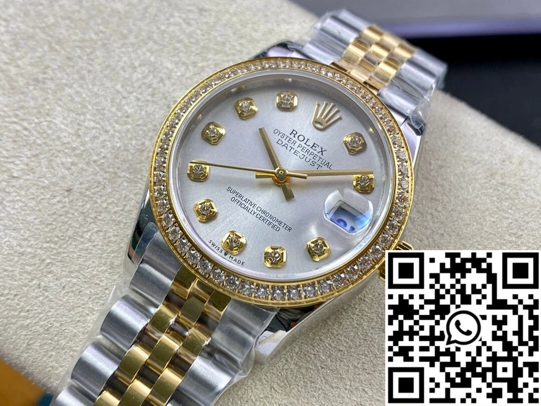 Rolex Datejust M278383RBR-0020 31MM EW Factory Yellow Gold