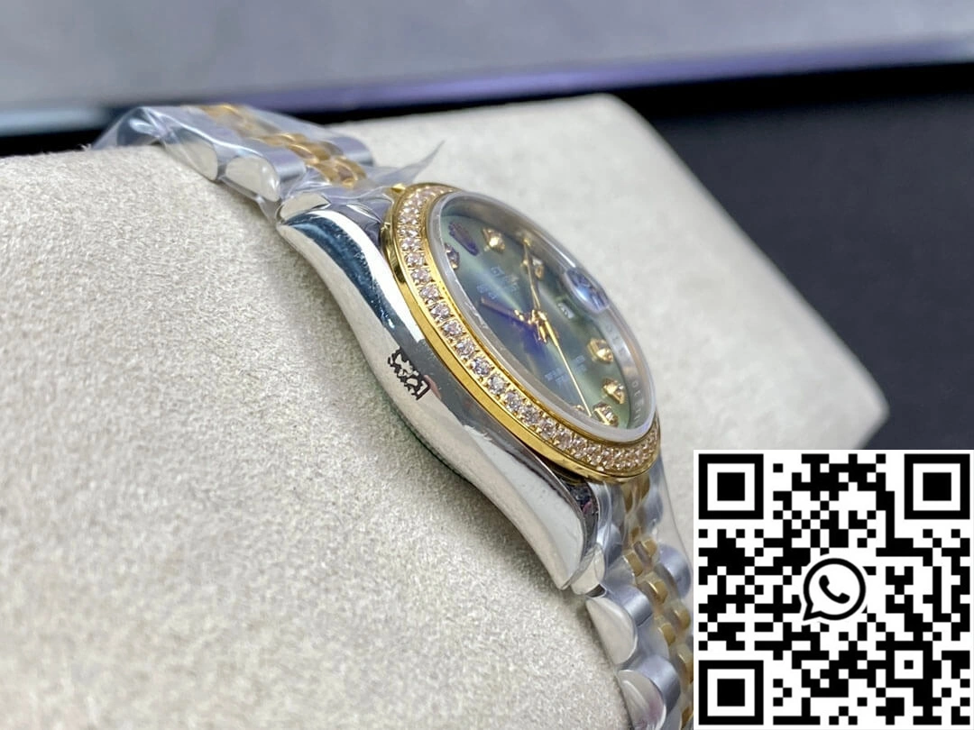 Rolex Datejust M278383RBR-0030 31MM EW Factory Green Dial