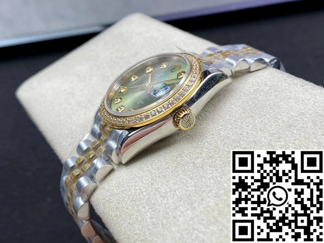 Rolex Datejust M278383RBR-0030 31MM EW Factory Green Dial