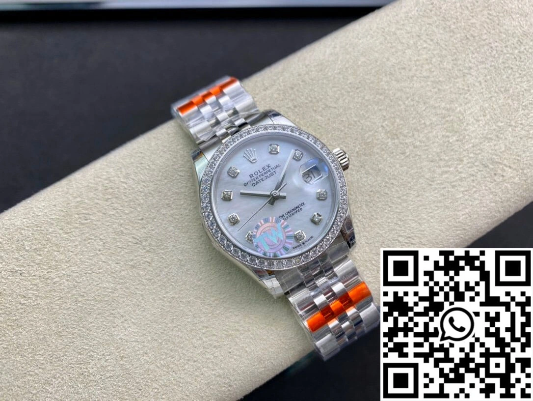 Rolex Datejust M278384RBR-0008 TW Factory Diamond Bezel