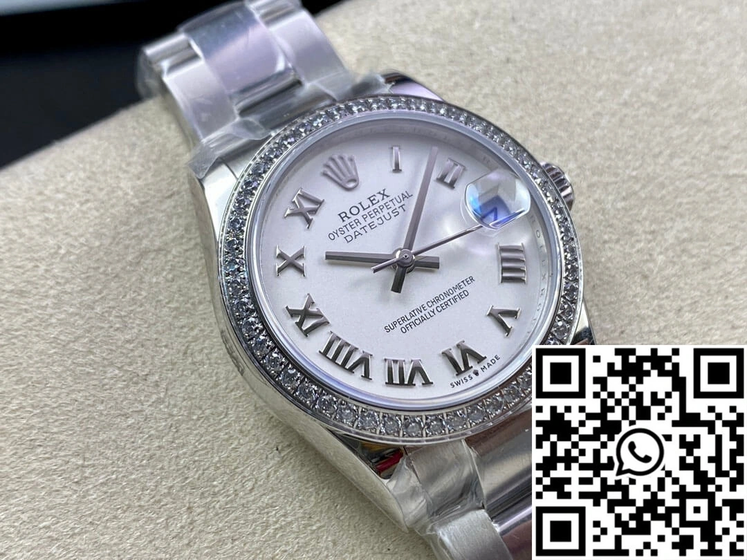 Rolex Datejust M278384RBR-0013 31MM EW Factory Diamond Bezel