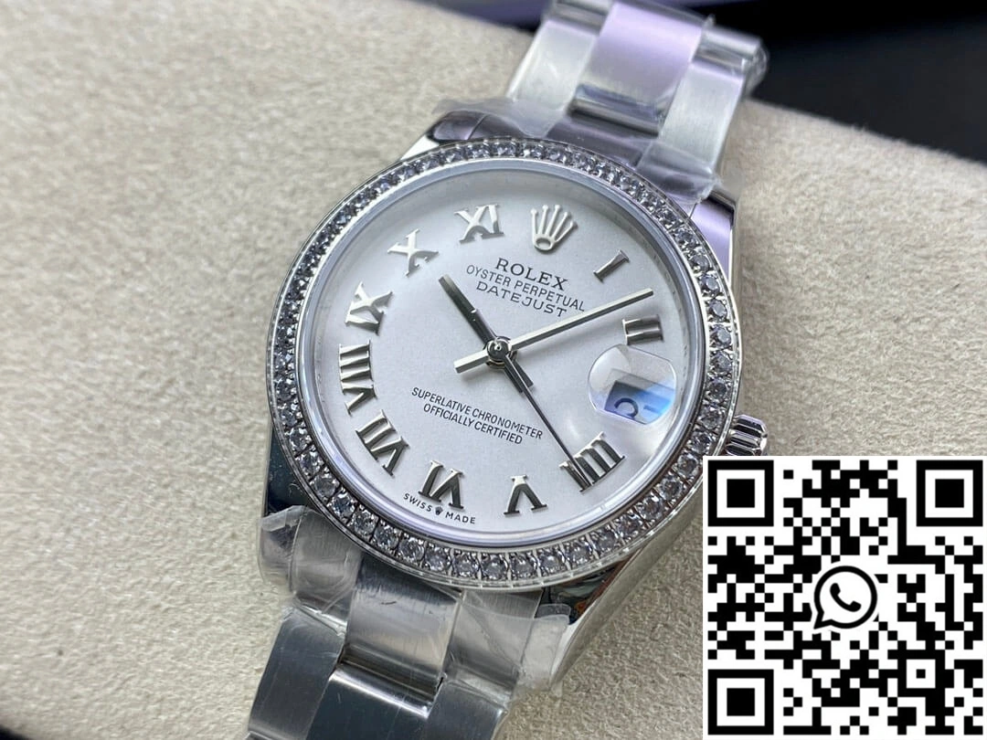 Rolex Datejust M278384RBR-0013 31MM EW Factory Diamond Bezel