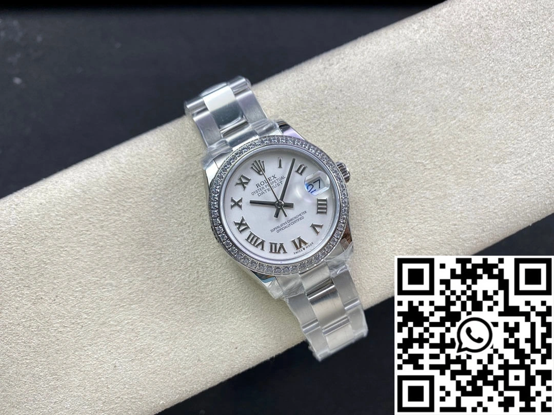 Rolex Datejust M278384RBR-0013 31MM EW Factory Diamond Bezel